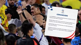 ¿Qué dijo CONMEBOL sobre la pelea ocurrida tras el Uruguay vs. Colombia?