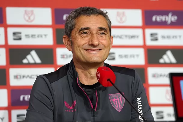 Ernesto Valverde, entrenador del Athletic de Bilbao. | Fuente: @rfef