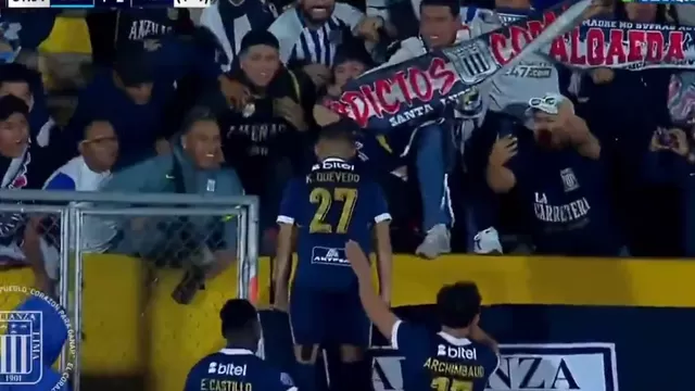 Kevin Quevedo anotó soberbio gol para la remontada de Alianza Lima vs U Católica por Copa Sudamericana / Captura / Paramount