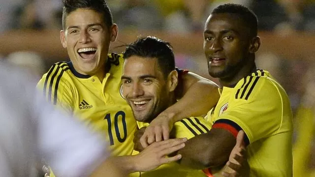 Radamel Falcao, máximo artillero de Colombia que derrotó a Costa Rica