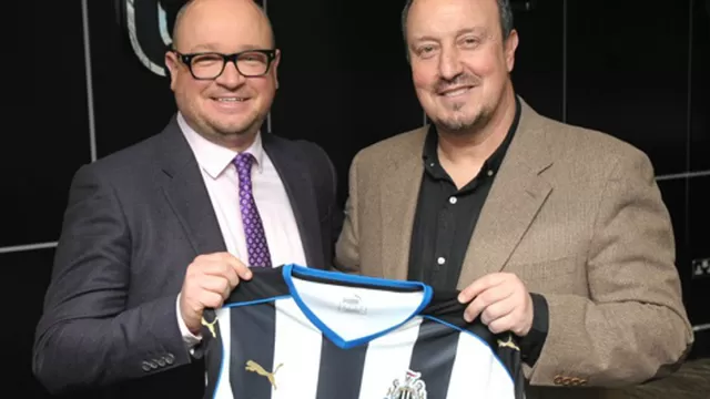 Rafa Benítez es el nuevo entrenador del Newcastle 