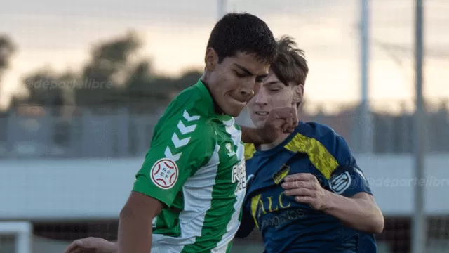 El defensor peruano de 18 años fue parte del empate de visita del Real Betis ante Lille por la UEFA Youth League. | Foto: Real Betis