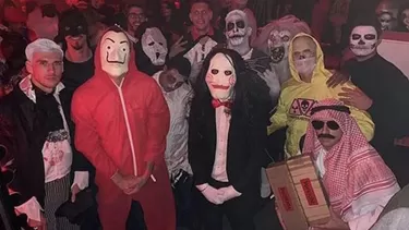 Rafinha luci&amp;oacute; un pol&amp;eacute;mico disfraz en la fiesta de Halloween del Bayern. | Foto: Instagram