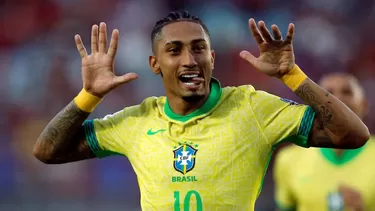 Raphinha sigue firme con Brasil en el Mundial 2026. Foto: Leonardo Fernandez Raphinha sigue firme con Brasil en el Mundial 2026. Foto: Leonardo Fernandez