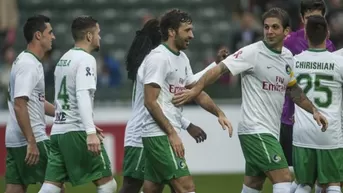 Raúl González Blanco y su primer gol con camiseta del New York Cosmos