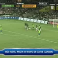 Raúl Ruidíaz anotó un soberbio golazo de tiro libre con el Seattle Sounders en la MLS