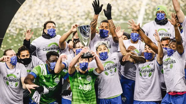 Raúl Ruidíaz celebró con Seattle Sounders | Foto: MLS.