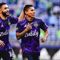 Raúl Ruidíaz marcó un doblete en el triunfo 3-0 del Seattle Sounders sobre LA Galaxy por la MLS