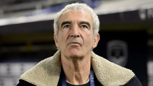 Raymond Domenech, entrenador francés de 68 años. | Foto: AFP