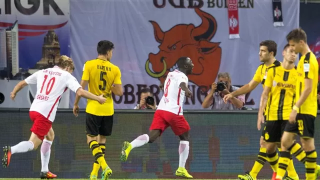 RB Leipzig sorprendi&amp;oacute; en la Bundesliga: venci&amp;oacute; 1-0 al Borussia Dortmund