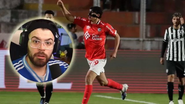 La histórica goleada de Cienciano sobre Botafogo desató una ola de entusiasmo y no solo de los peruanos, como lo demostró el streamer argentino. | Foto: Reuters by Martin Fonseca - Video: La Cobra Instagram