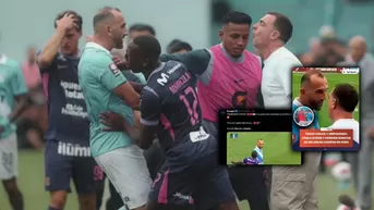 La reacción de la prensa internacional al cruce de Pablo Guede y Hernán Barcos