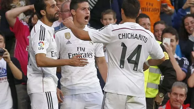 Real Madrid goleó 3-0 al Almería y no le pierde pisada al Barcelona