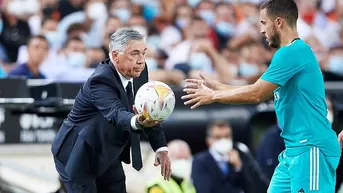 Real Madrid: Ancelotti le recordó a Hazard que en el club "hay mucha competencia"