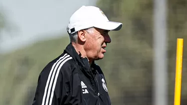 Carlo Ancelotti, DT del Real Madrid. | Foto: Real Madrid.