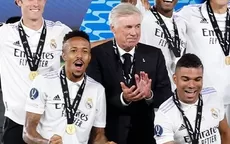 Real Madrid: Ancelotti se convierte en el entrenador con más Supercopas de Europa - Noticias de ricardo-gareca