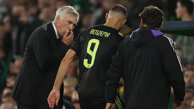 Real Madrid: Ancelotti se refirió sobre la lesión de Benzema