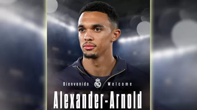 Real Madrid anunció el fichaje de Alexander-Arnold desde Liverpool para sumarse a la plantilla de Xabi Alonso. | Composición AD