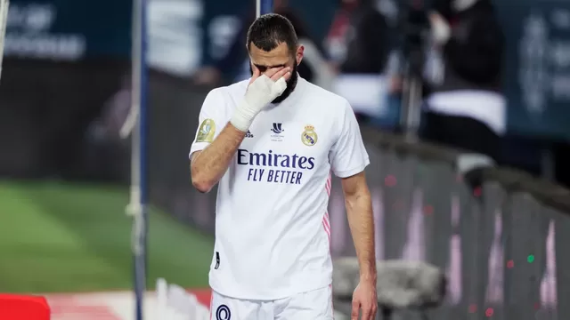 Real Madrid anunció que Karim Benzema dio positivo al covid-19