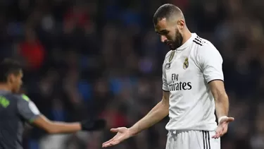 Benzema se unió a la larga lista de lesionados. | Foto: AFP