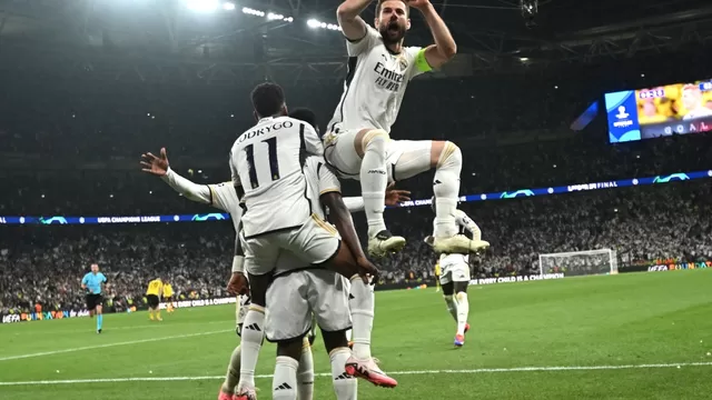 Real Madrid derrotó a Borussia Dortmund y es campeón de la Champions League / Foto: AFP