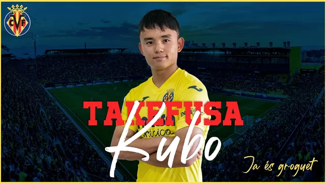 Takefusa Kubo, futbolista japonés de 19 años. | Foto/Video: Villarreal