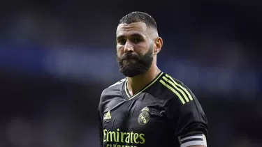 Karim Benzema sufrió una lesión muscular y una sobrecarga en la pierna derecha.