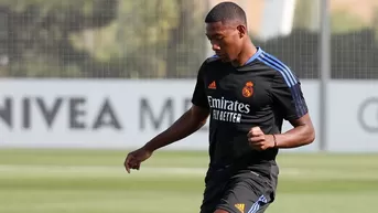 Real Madrid: David Alaba entrenó por primera vez con la Casa Blanca