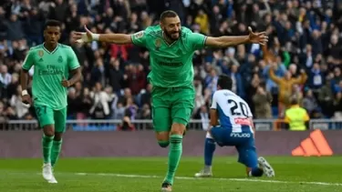 Real Madrid se quedó con el triunfo en el Santiago Bernabéu | Foto: AFP.