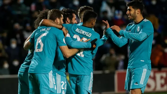 Real Madrid derrotó con algo de fortuna al Alcoyano y avanzó en la Copa del Rey