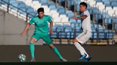 Real Madrid tuvo un partido de práctica, con camisetas, horario y estadio para su regreso a la Liga. | Foto: Real Madrid