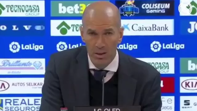 Real Madrid: &quot;Estoy muy enfadado, me tienen que explicar la regla de las manos&quot;, dijo Zidane