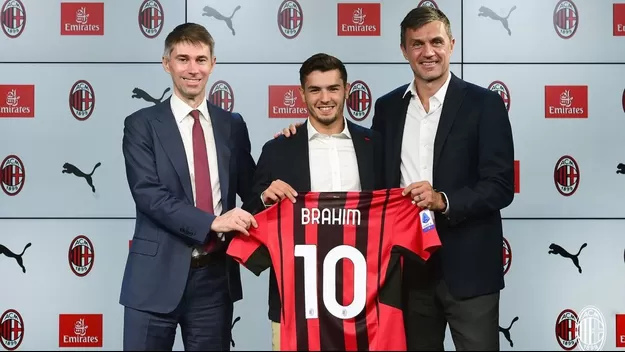 Real Madrid extendió la cesión de Brahim Díaz al Milan por dos temporadas