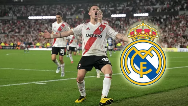 Real Madrid fichó al argentino de 17 años Franco Mastantuono por las próximas seis temporadas. | Composición AD