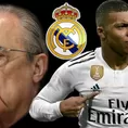 Real Madrid: Florentino Pérez evitó hablar de un eventual fichaje de Mbappé