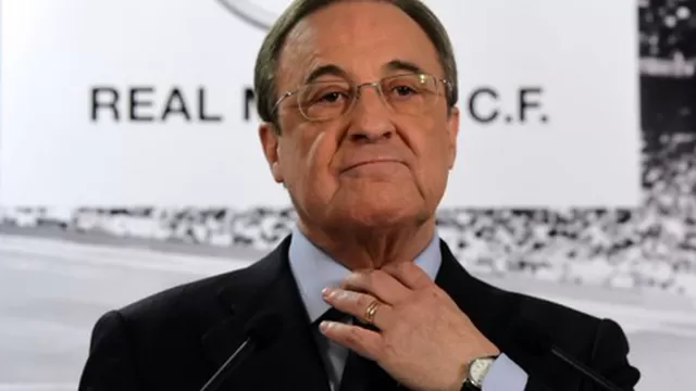 Florentino P&amp;eacute;rez, presidente del Real Madrid.