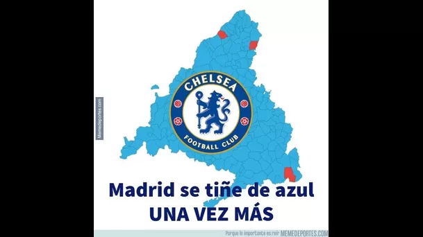 Real Madrid fue eliminado de la Champions por Chelsea y protagonizó memes.