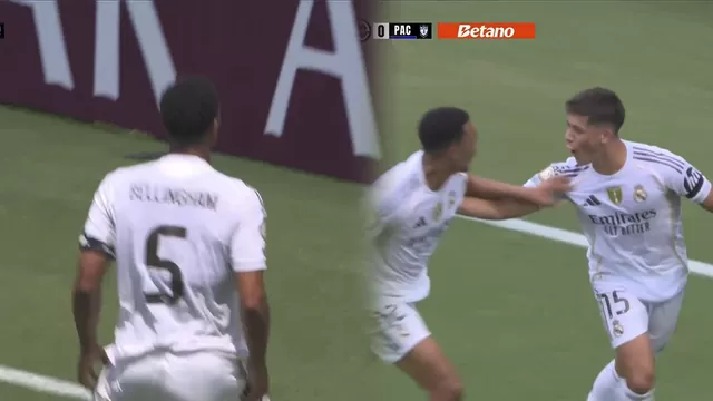 Real Madrid le gana a Pachuca con goles de Bellingham y Guler por Mundial de Clubes / América TV