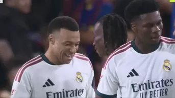 Así fue el golazo de Kylian Mbappé en victoria 2-1 de Real Madrid vs Barcelona