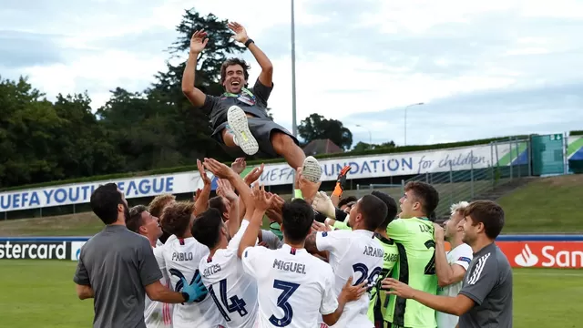 Real Madrid ganó la Youth League | Video: Twitter.
