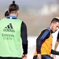 Real Madrid: Gareth Bale vuelve entrenar de manera grupal tras superar lesión