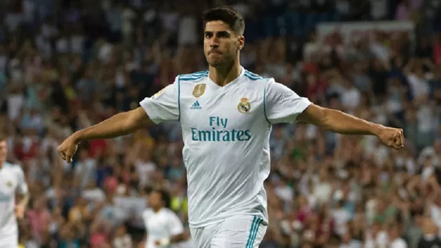 Marco Asensio. Foto: AFP