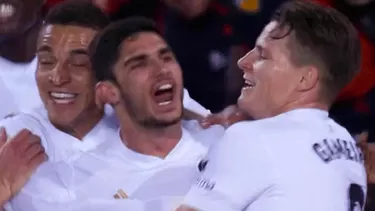 Guedes venció a Navas y estableció el 1-0. | Foto: Captura de Video. Guedes venció a Navas y estableció el 1-0. | Foto: Captura de Video.