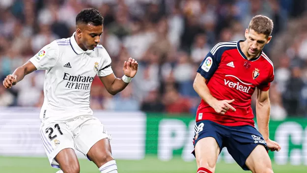 Real Madrid igualó 1-1 ante Osasuna y le cede el liderato de LaLiga al Barcelona