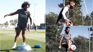 Real Madrid entrenó en Valdebebas. | Fotos: Instagram