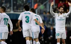 Real Madrid: Isco anotó golazo de tiro libre ante Málaga - Noticias de isco