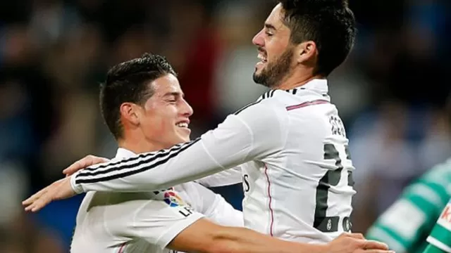 James Rodr&iacute;guez e Isco, dos jugadores que no convencen a Zidane.