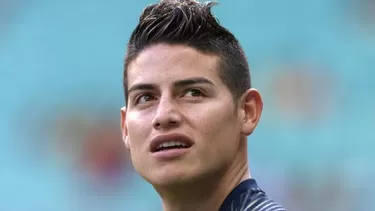 James Rodríguez, mediocampista del Real Madrid. | Foto: AFP