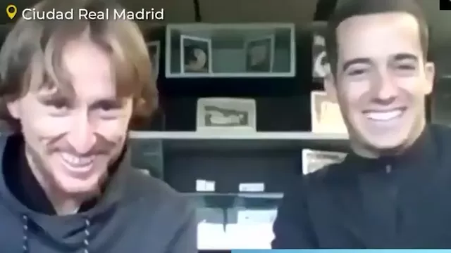 Real Madrid: Jugadores sorprenden a personas hospitalizadas con videollamada