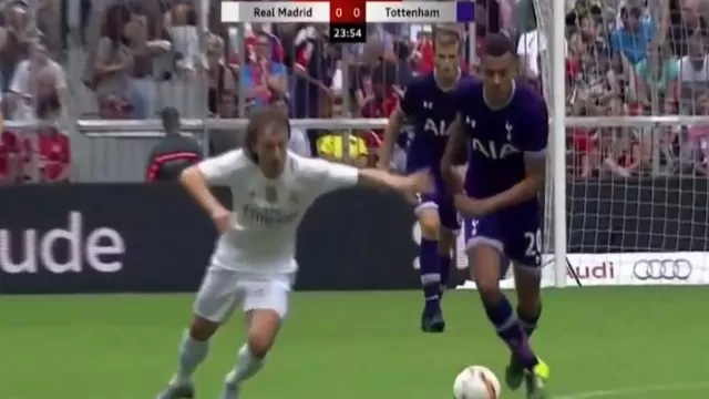 Real Madrid: juvenil del Tottenham y una tremenda huacha a Luka Modric
